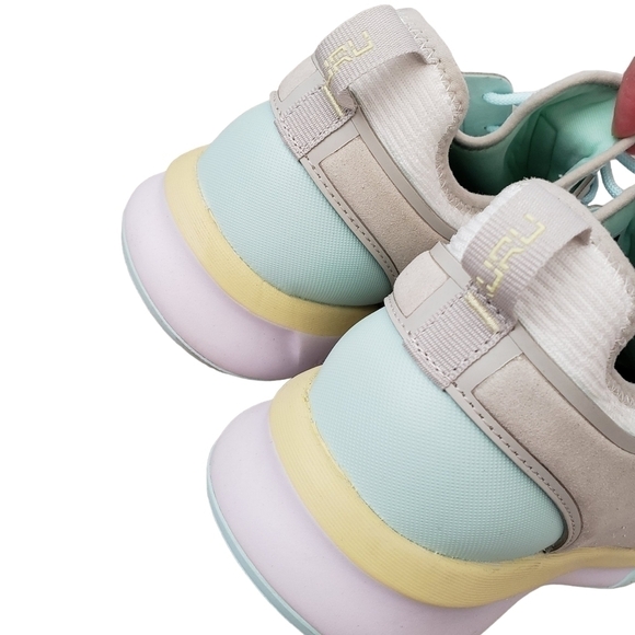 New Kuru Atom Plantar Fasciitis Sneakers White Gray & Blue Plus Size 12 - Picture 4 of 11